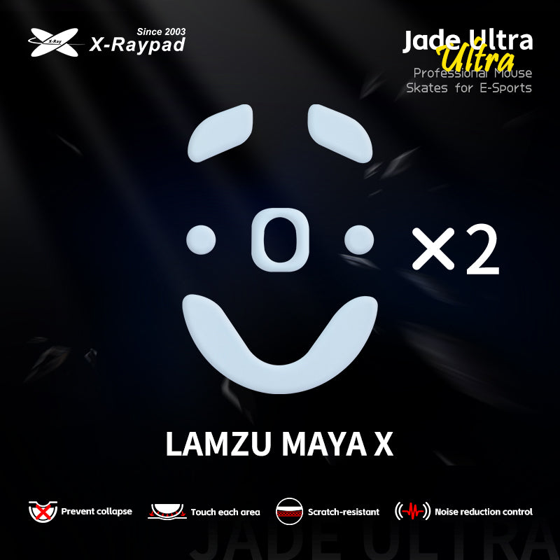 X-Raypad Jade Ultra Mouse Skates