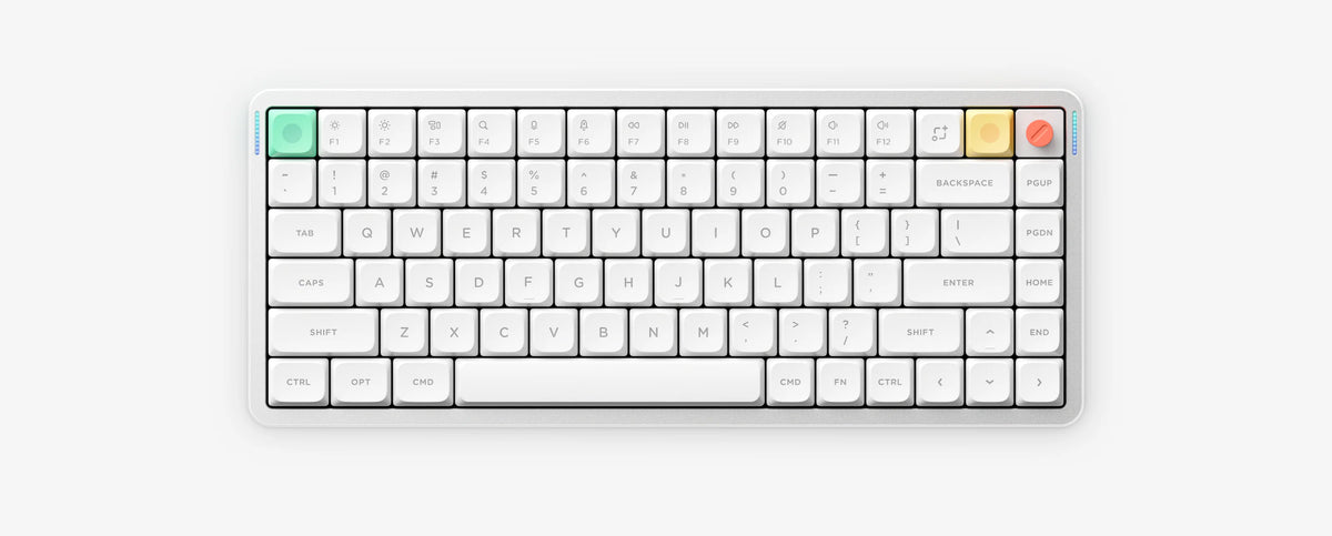 Nuphy Air75 V3 Biała (ISO-PL)