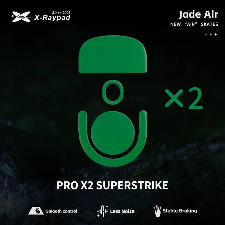 X-Raypad Jade Air GPX2 / X2 SUPERSTRIKE Mouse Skates