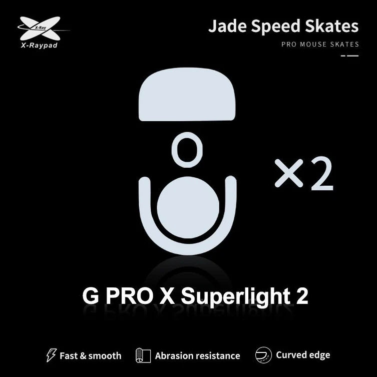 X-Raypad Jade GPX2 / X2 SUPERSTRIKE Mouse Skates