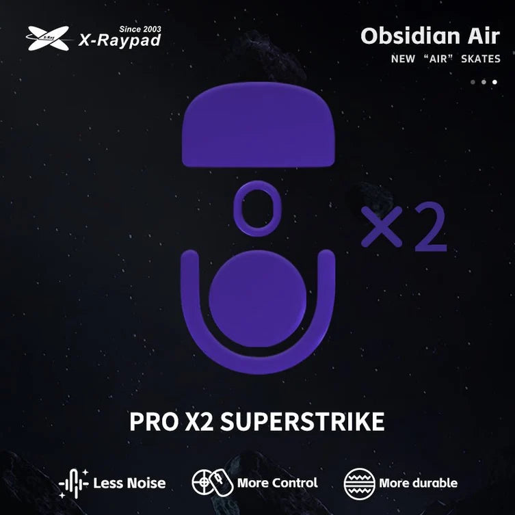 X-Raypad Jade Ultra GPX2 / X2 SUPERSTRIKE Mouse Skates